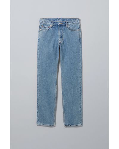 Weekday Klean Regular Straight Jeans - Blue