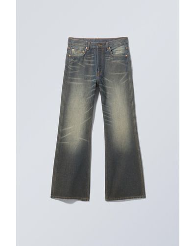 Weekday Time Loose Bootcut Jeans - Multicolour