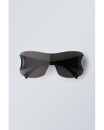 Weekday Sonnenbrille Motion - Grau