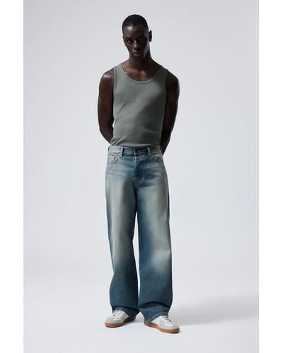 Weekday Sphere Low Loose Jeans - Multicolour