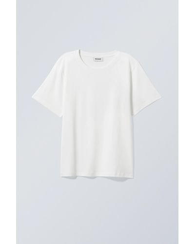 Weekday Essence Standard T-shirt - White