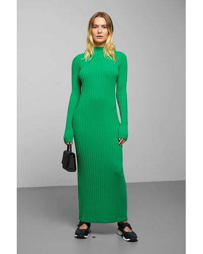 Weekday Nicola Knitted Dress - Green