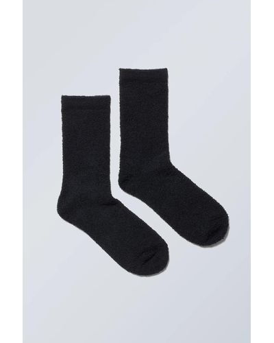 Weekday Cosy Socks - White
