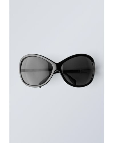 Weekday Oversized Sunglasses - Grey