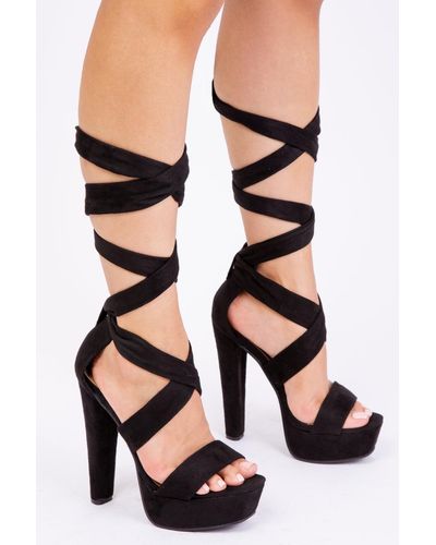 Lace-Up High Heels for Women - Up to 68% off | Lyst