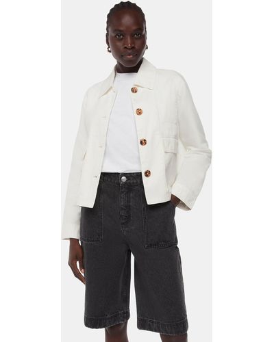 Whistles Marie Casual Jacket - White