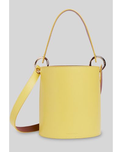 Whistles Matilda Bucket Bag - Yellow