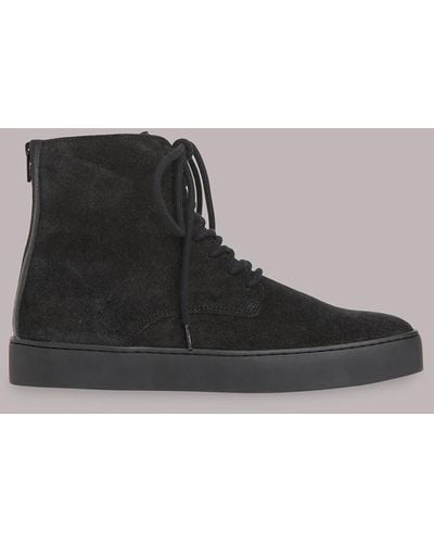 Whistles Booker High Top Trainer - Black