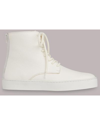Whistles Booker High Top Trainer - White