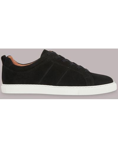 Whistles Koki Suede Lace Up Trainer - Grey