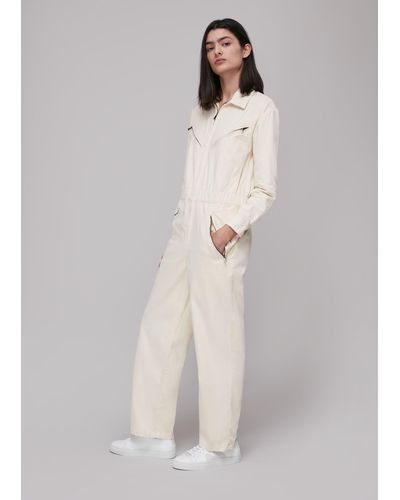 Whistles Ultimate Utility Jumpsuit - White