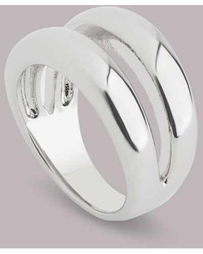 Whistles Double Ring - Metallic