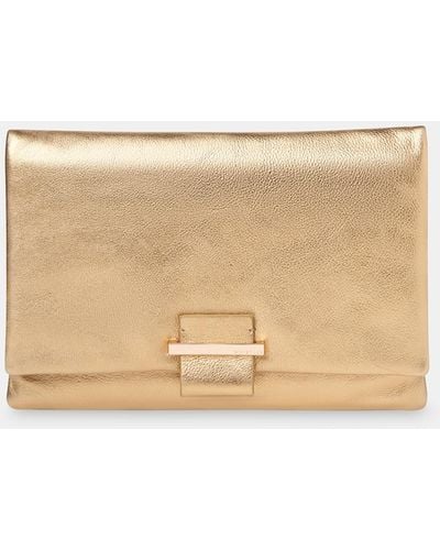 Whistles Alicia Clutch - Natural