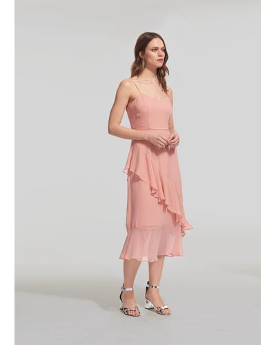 Whistles Amber Frill Dress - Pink