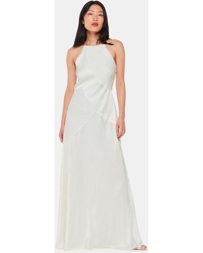 Whistles Eileen Silk Wedding Dress - White