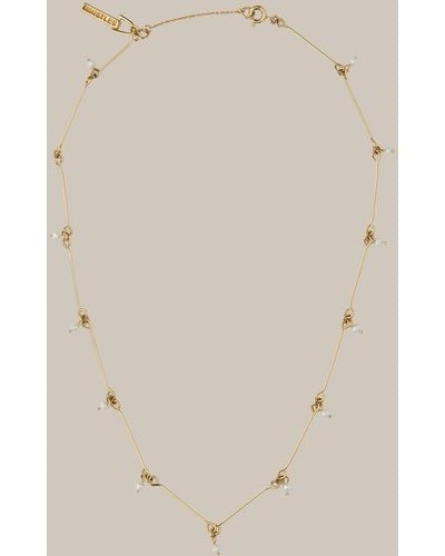 Whistles Pip Pearl Necklace - Natural
