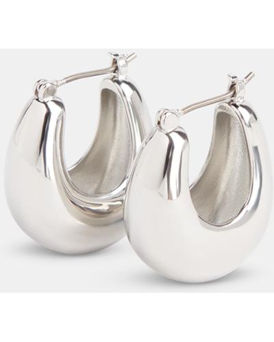Whistles Curved Earring - White