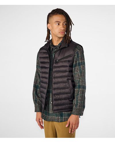 Leather Puffer Vests for Men - Up to 60% off | Lyst