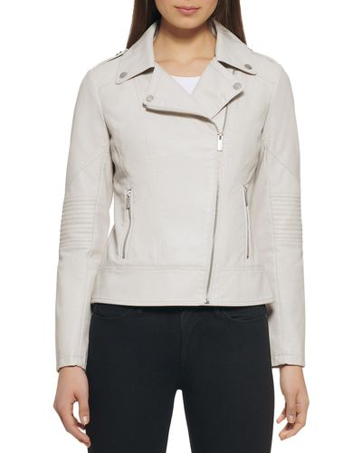 Wilsons Leather Classic Puffer Jacket - White
