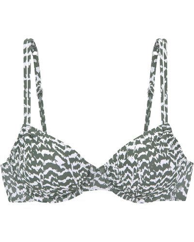 Lascana Bügel-Bikini-Top - Grau