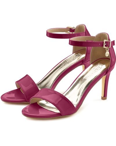 Lascana High-Heel-Sandalette - Pink