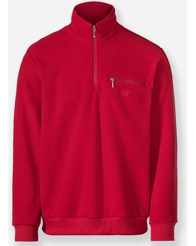 Catamaran Sports Fleece-Shirt - Rot