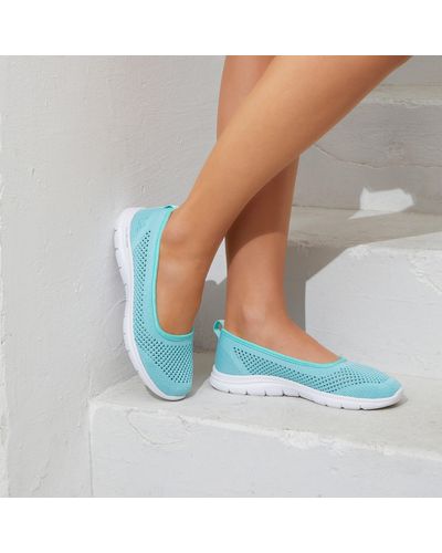 Lascana Sneaker Ballerinas - Blau