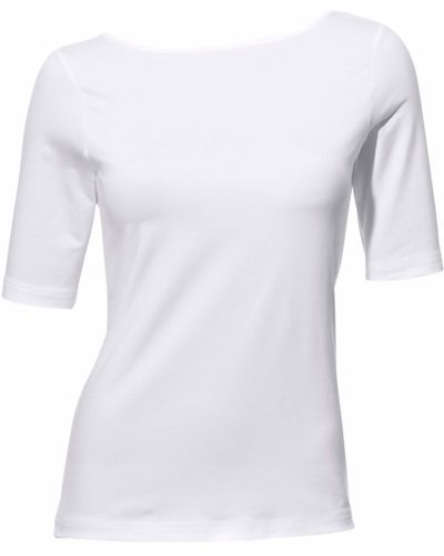 heine U-Boot-Shirt - Weiß