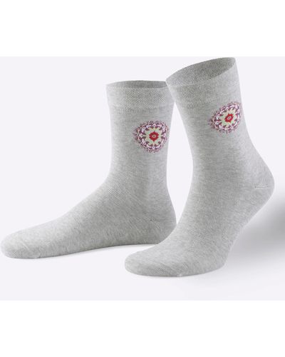 wäschepur Socken - Grau