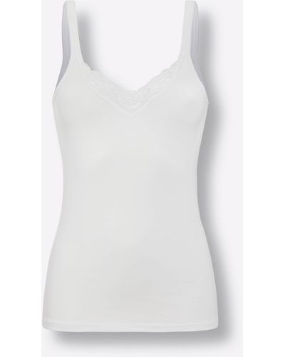 Speidel Trägerhemd - Weiß