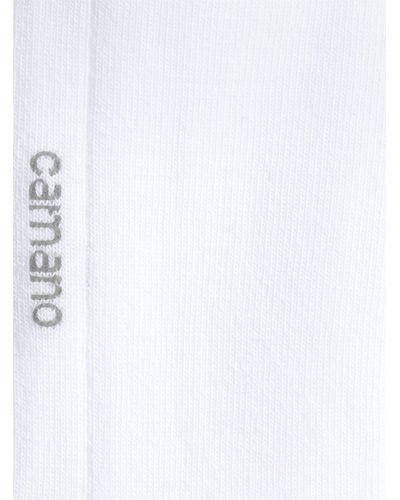 Camano Kurzschaft-Socken - Weiß