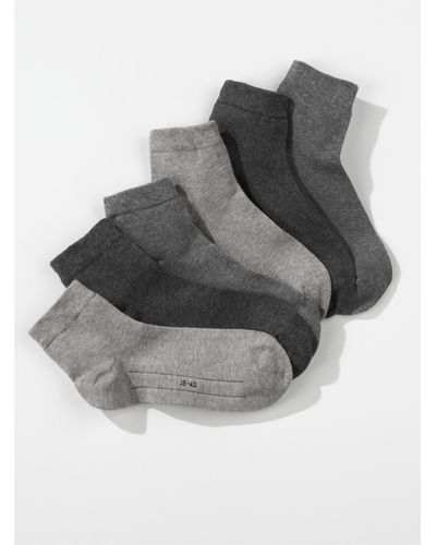 Camano Kurzschaft-Socken - Grau