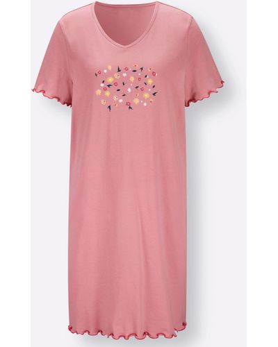 wäschepur Sleepshirts - Pink