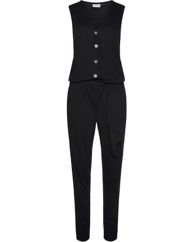 Lascana Jumpsuit - Schwarz