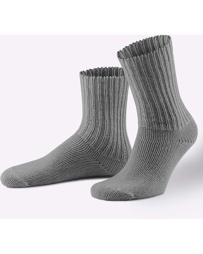 wäschepur Socken - Grau