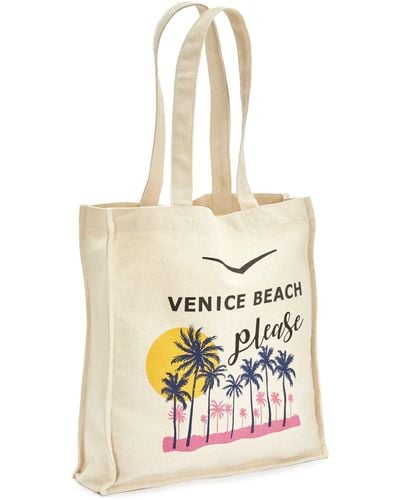 Venice Beach Shopper - Weiß