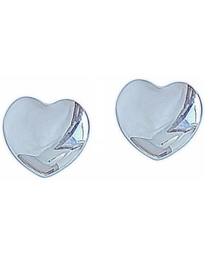 Smilla Brav Heart Earrings Mia - Blue