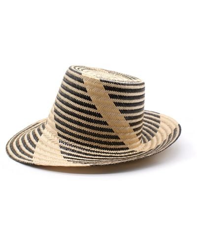 Washein Breeze Wide Brim Straw Hat - Natural