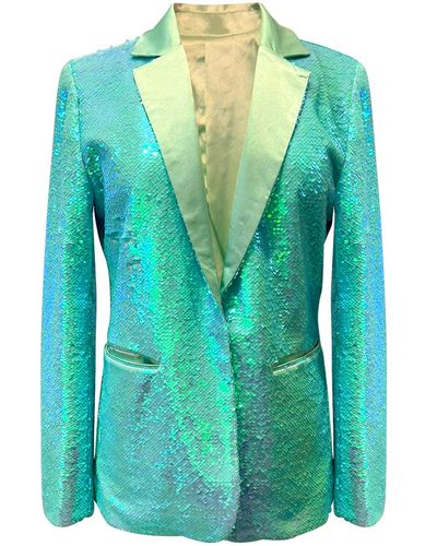 Maxjenny Stockholm Supersky Sequins Suit - Green