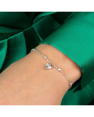 Ep Designs Heart Mini Bracelet - Green