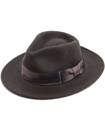 Justine Hats Fedora Hat - Black
