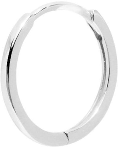 Zohreh V. Jewellery Medium Hoop Earring Sterling - Metallic