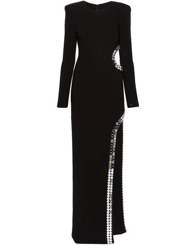 Nissa Embellished Maxi Dress - Black