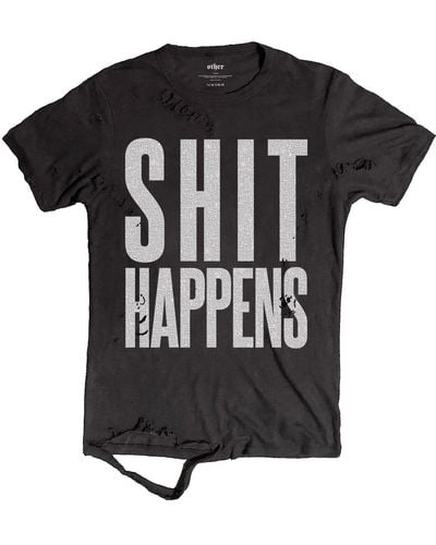 Other Shit Happens Thrasher T-shirt - Black