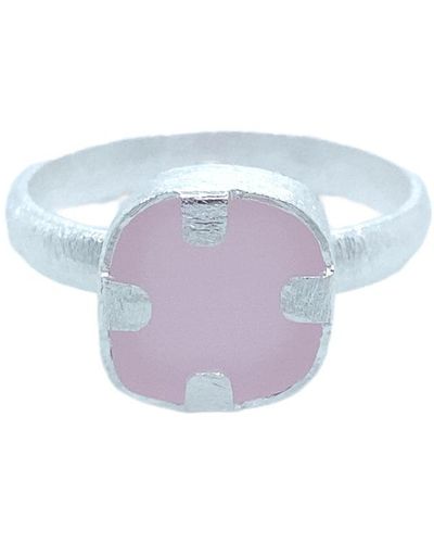 GEM BAZAAR Serenity Ring In Pink - Multicolour