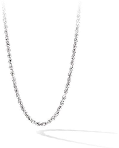AWNL Nordic Rope Chain Necklace - Metallic