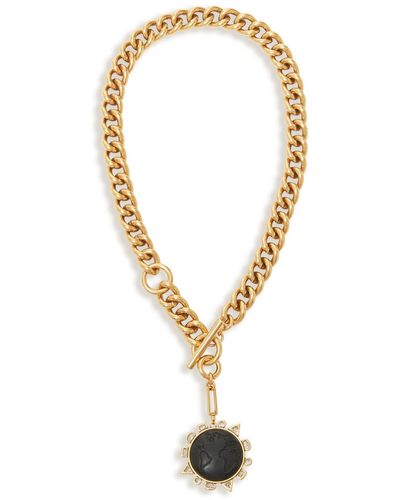 Mignonne Gavigan Odyssey Necklace Black - Metallic