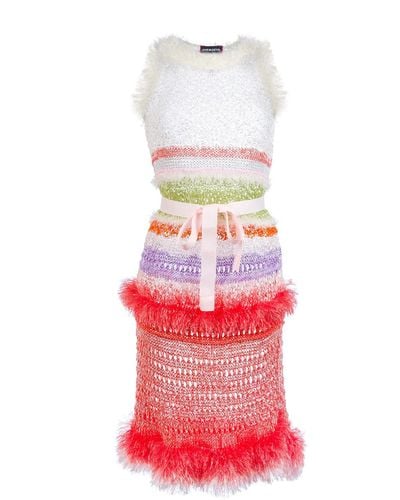 Andreeva Marlyn Handmade Knit Dress - White