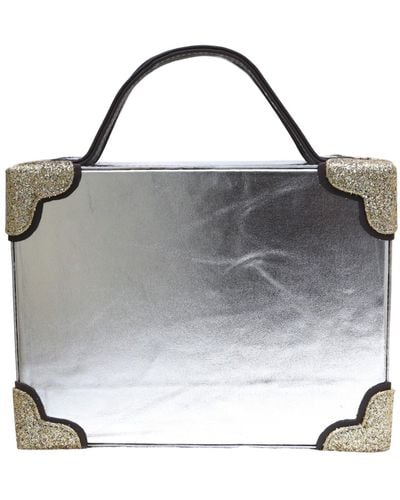 Simitri Luna Briefcase Bag - Metallic