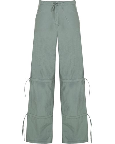 Khéla the Label Get Over It Trousers In Sea Moss - Green